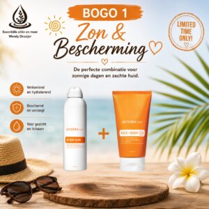Bogo 1: Aftersun Spray + Face & Body Mineral Sunscreen SPF 30 Gratis