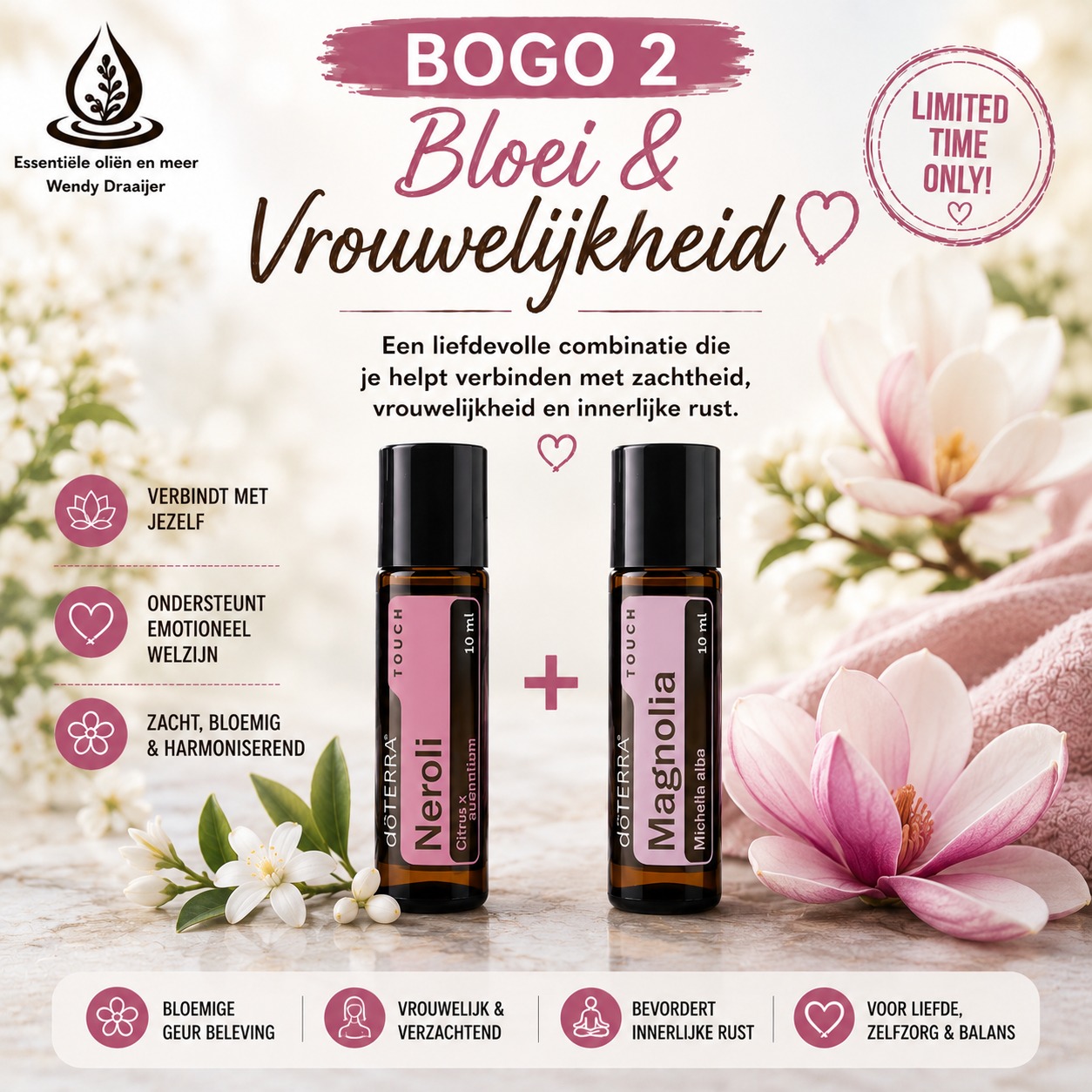 Bogo 2 Neroli Touch + Magnolia Touch gratis