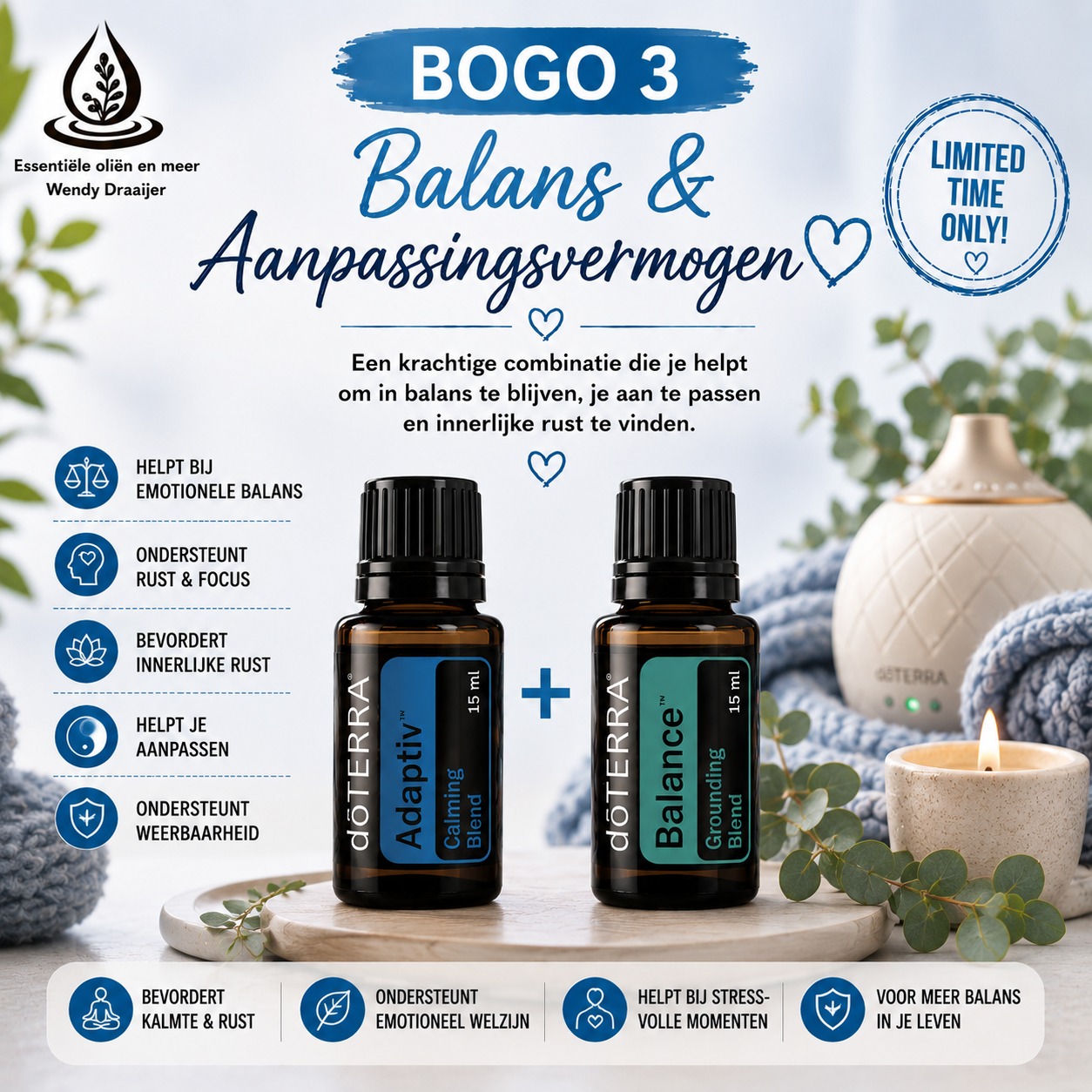 BOGO 3 Adaptiv™ + Balance™ Blend GRATIS